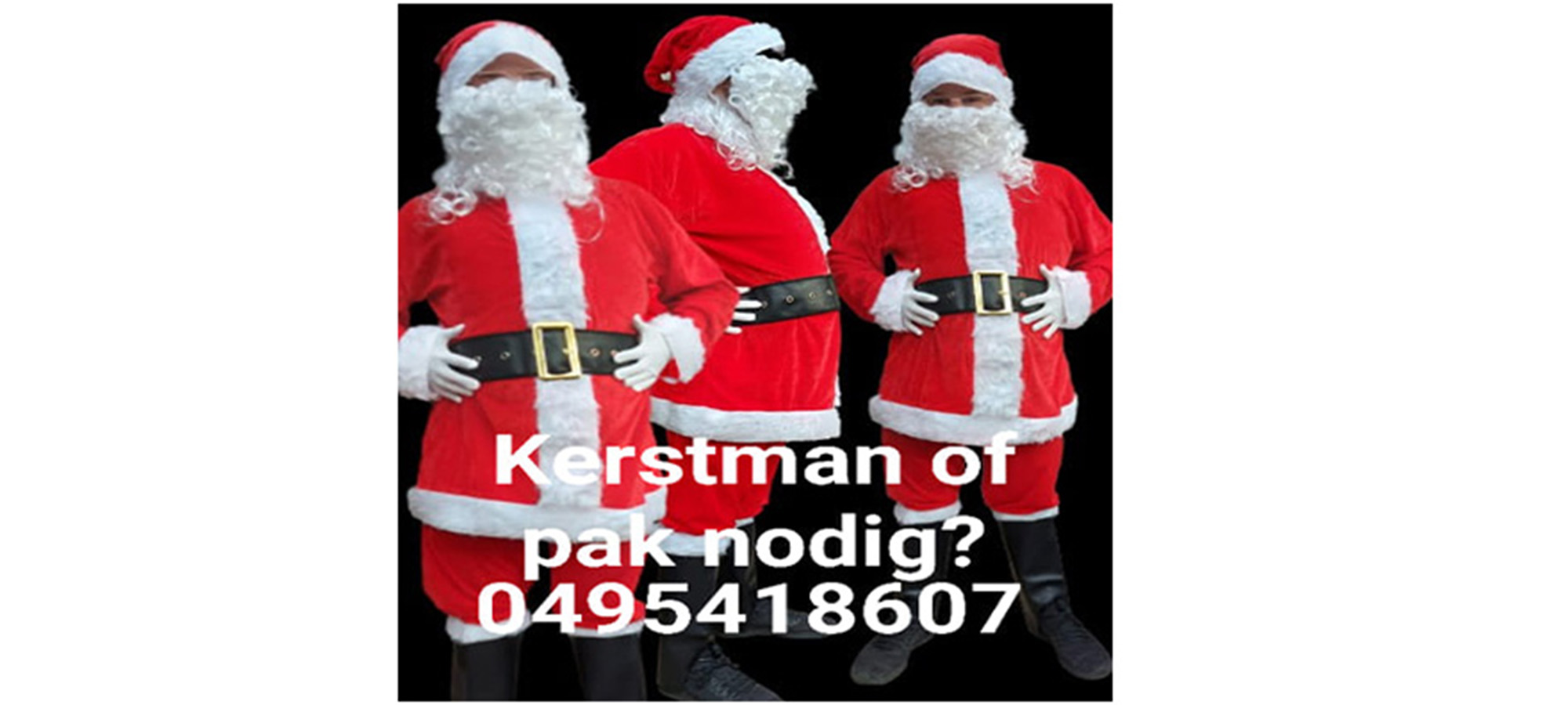 Kerstman pak