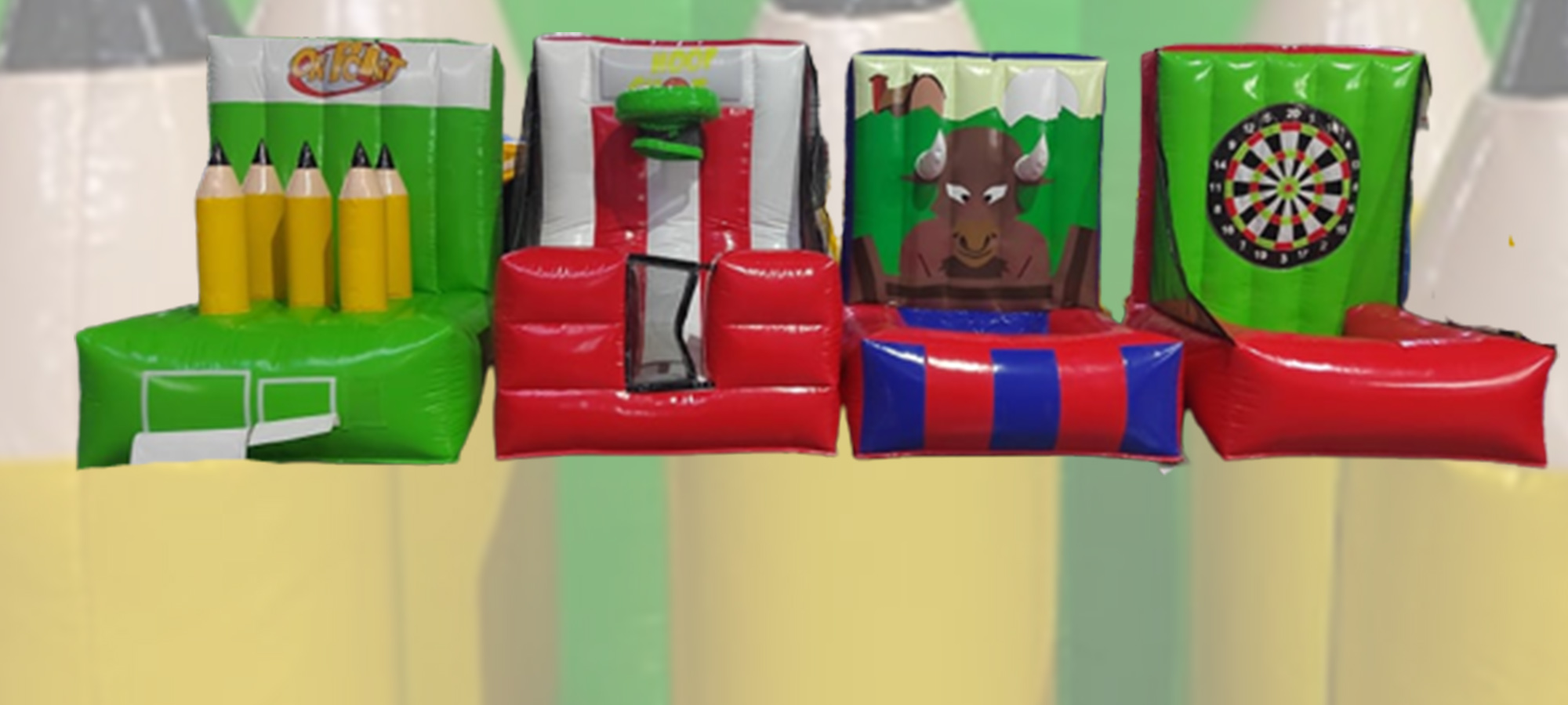 Set reuzenspelen (4 stuks)
