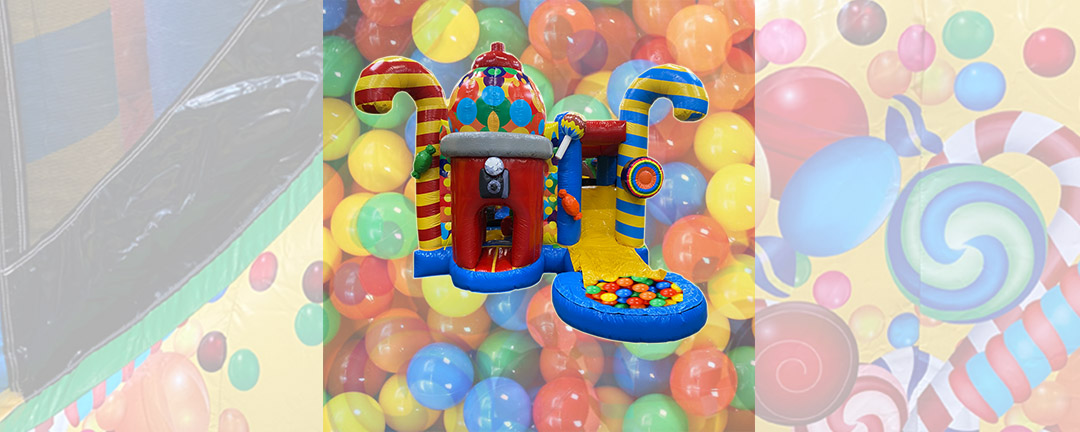 Snoepie met ballenbad