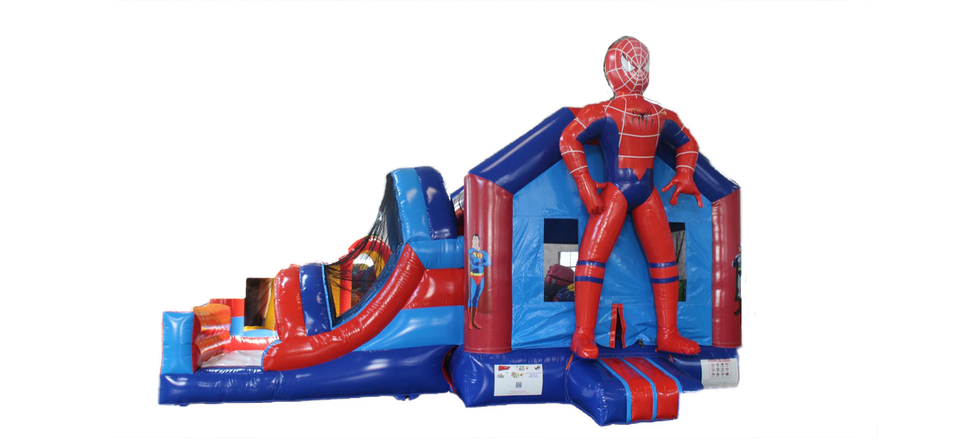 Multislide Spiderman kasteel €175