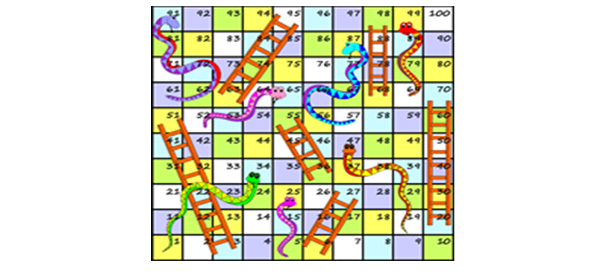 Reuze snakes en ladders: €20