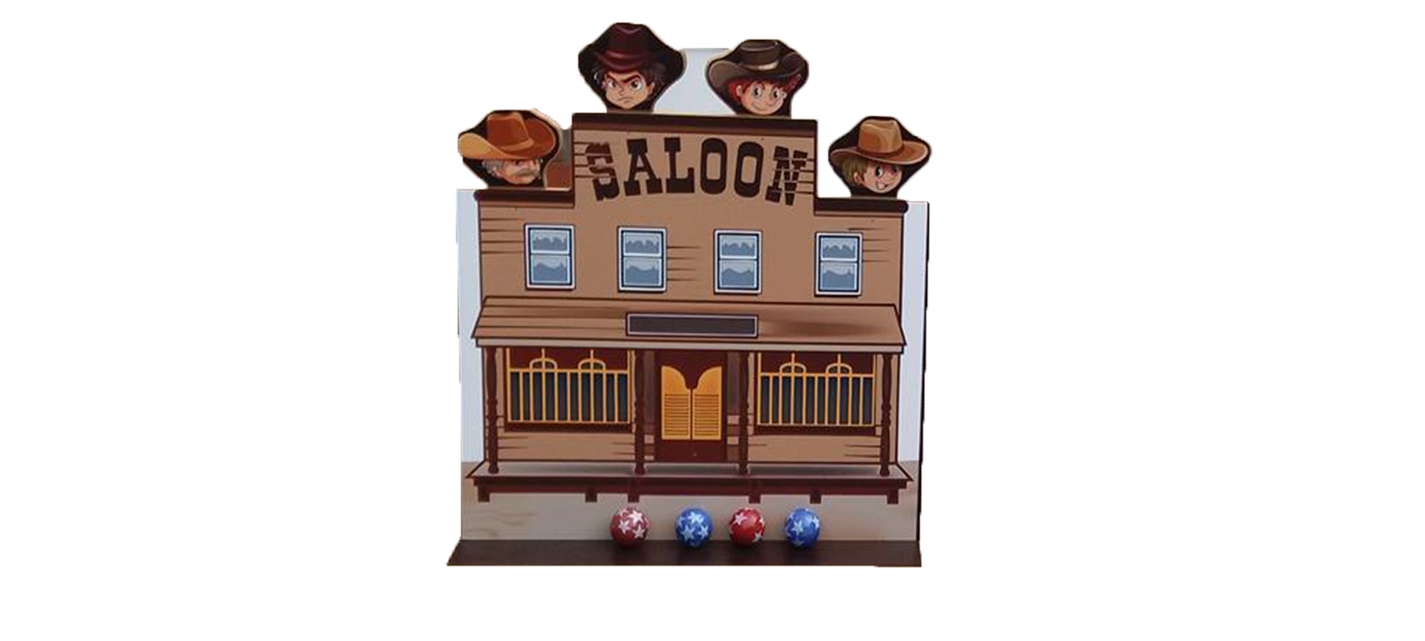 Saloon werpspel €20
