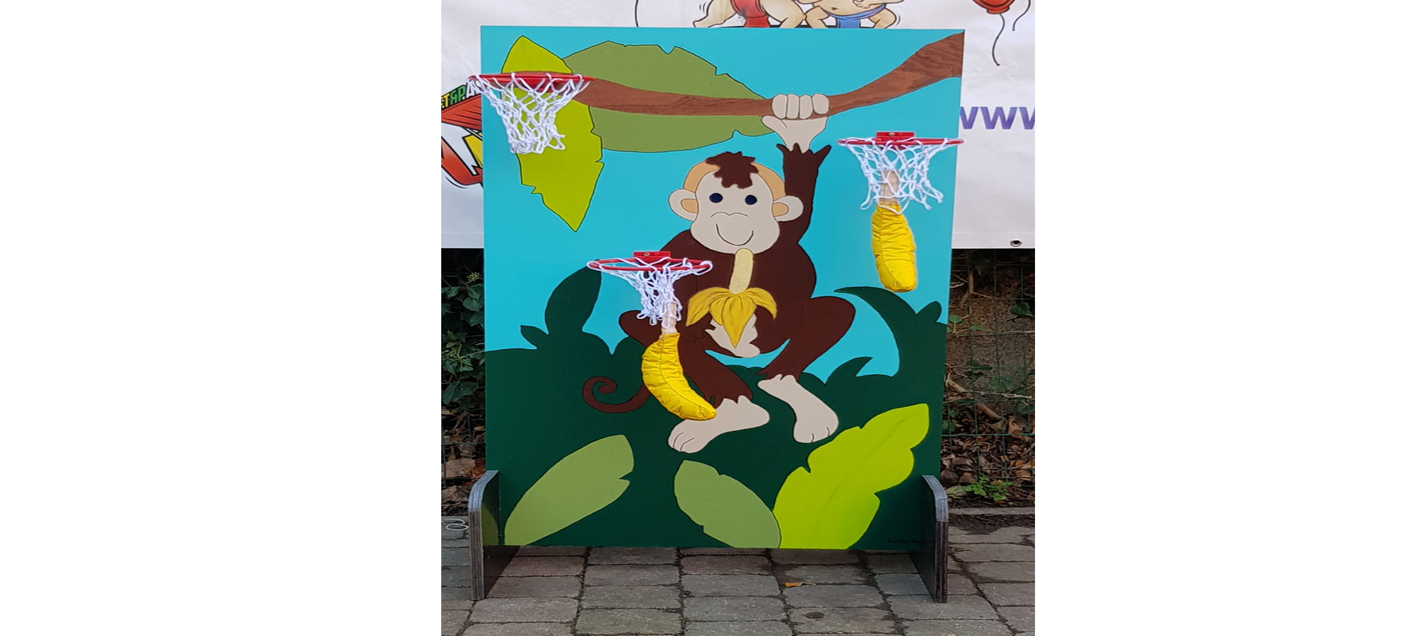 Banaan gooien €20