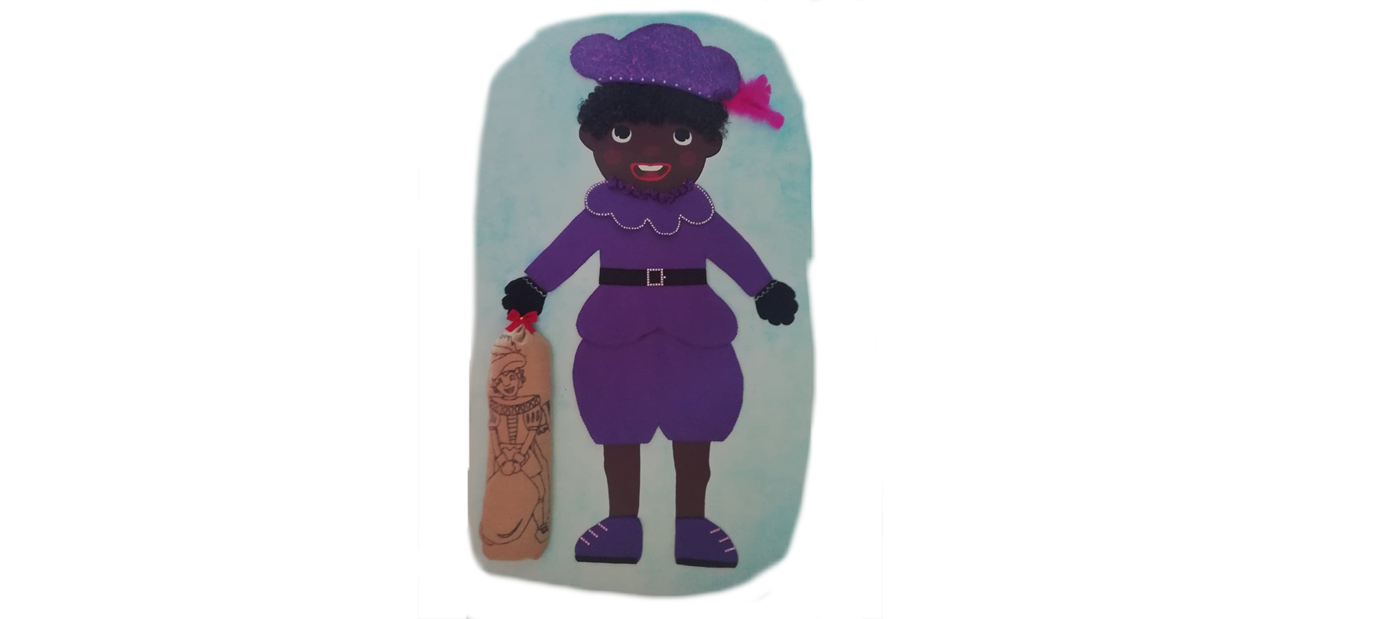 Zwarte Piet aan- en uitkleden €20