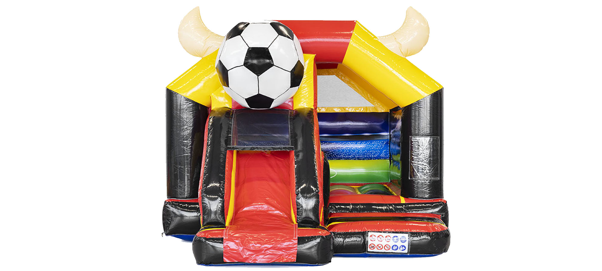 Rode duivels springkasteel €135
