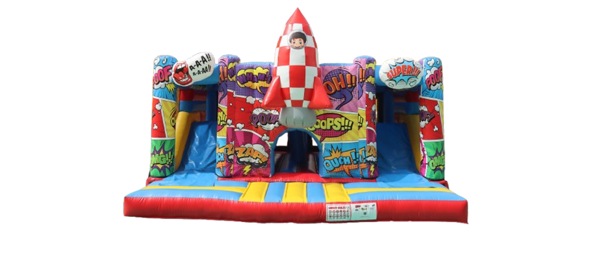 Galaxy springkasteel €195