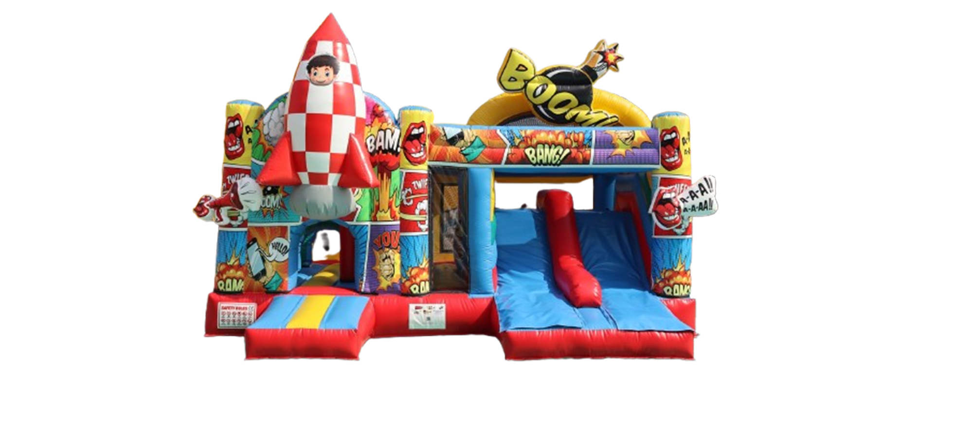 Moonwalk springkasteel €195